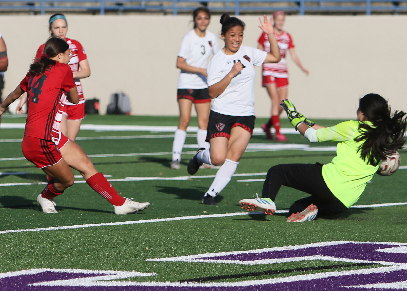 Mexia vs. Salado Girls Soccer 4A Bi-District playoff